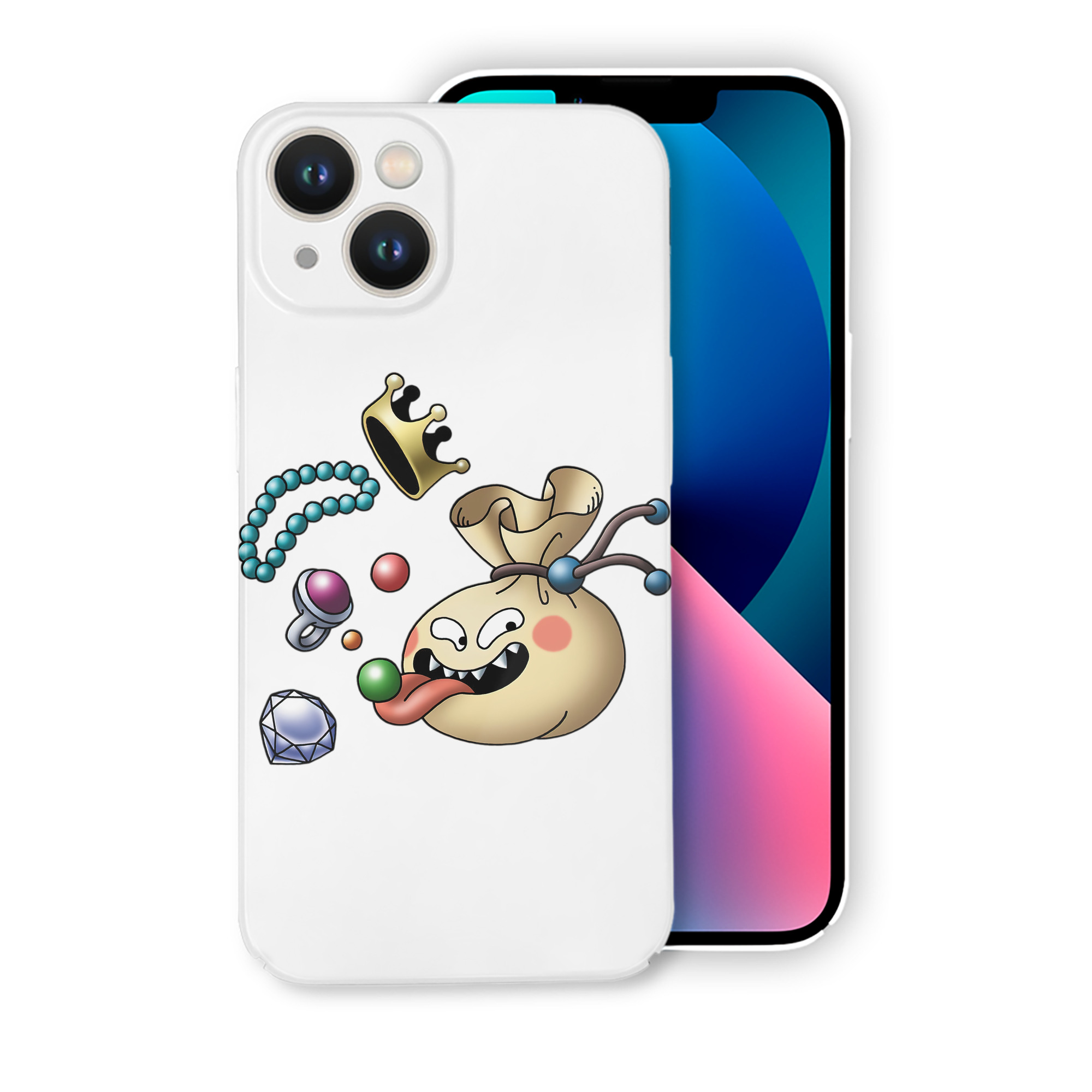 （画像用） ドラゴンクエスト Doragon Kuesuto Dragon Quest 【iPhone 14シリーズ対応】ハードケース